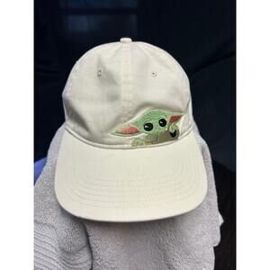Star Wars Grogu (The Mandalorian) White Adjustable Hat